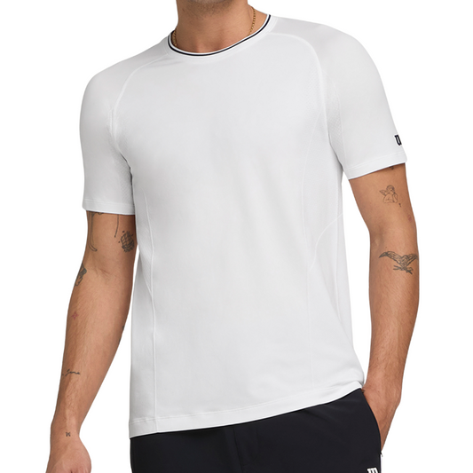 T-shirt Wilson Seamless Crew Blanc