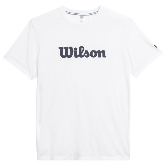 T-shirt Wilson Team Graphic Tee Script Blanc