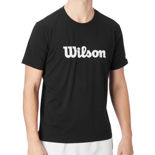 T-shirt Wilson Team Graphic Tee Script Noir