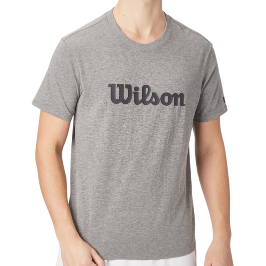 T-shirt Wilson Team Graphic Tee Script Gris