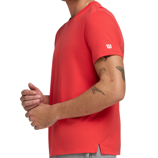 T-shirt Wilson Team Graphic Tee Rouge