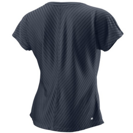 T-shirt Wilson Training V-Neck II Noir Femme