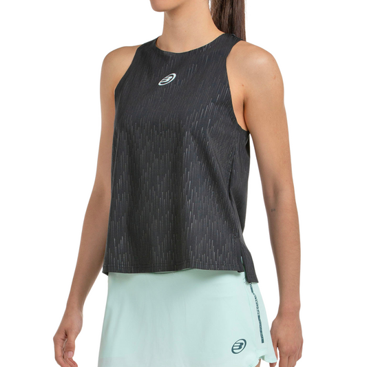 Débardeur Bullpadel Abure Noir Femme