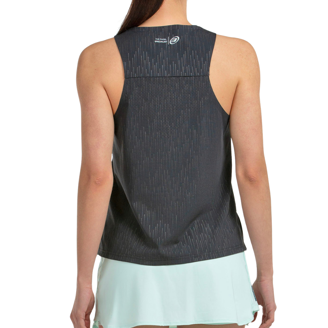 Débardeur Bullpadel Abure Noir Femme
