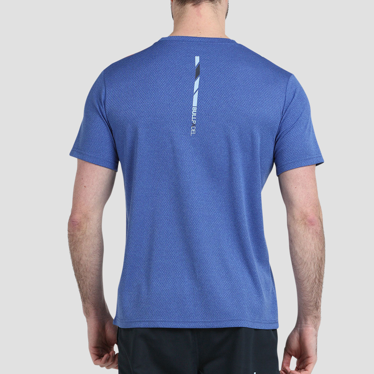 T-shirt Bullpadel Liria Bleu