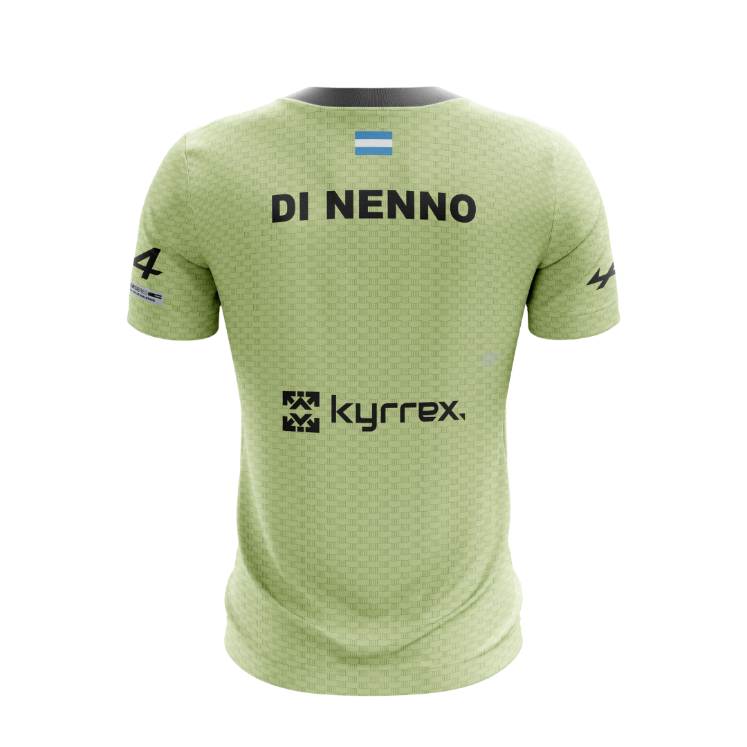 T-shirt Bullpadel Acilio Replica Di Nenno Jaune