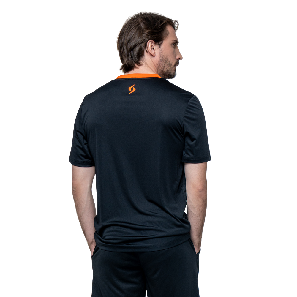 T-shirt Siux Bali Noir - Esprit Padel Shop