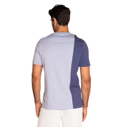 T-shirt Siux Cotton Court Bleu