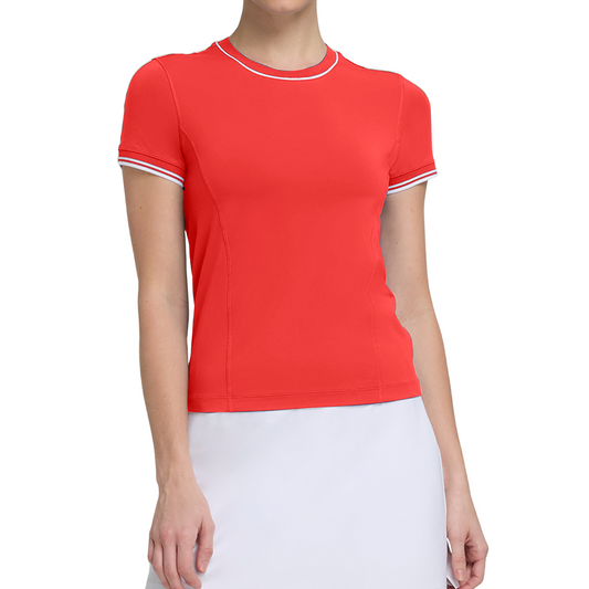 T-shirt Wilson Team Seamless Tee Rouge Femme