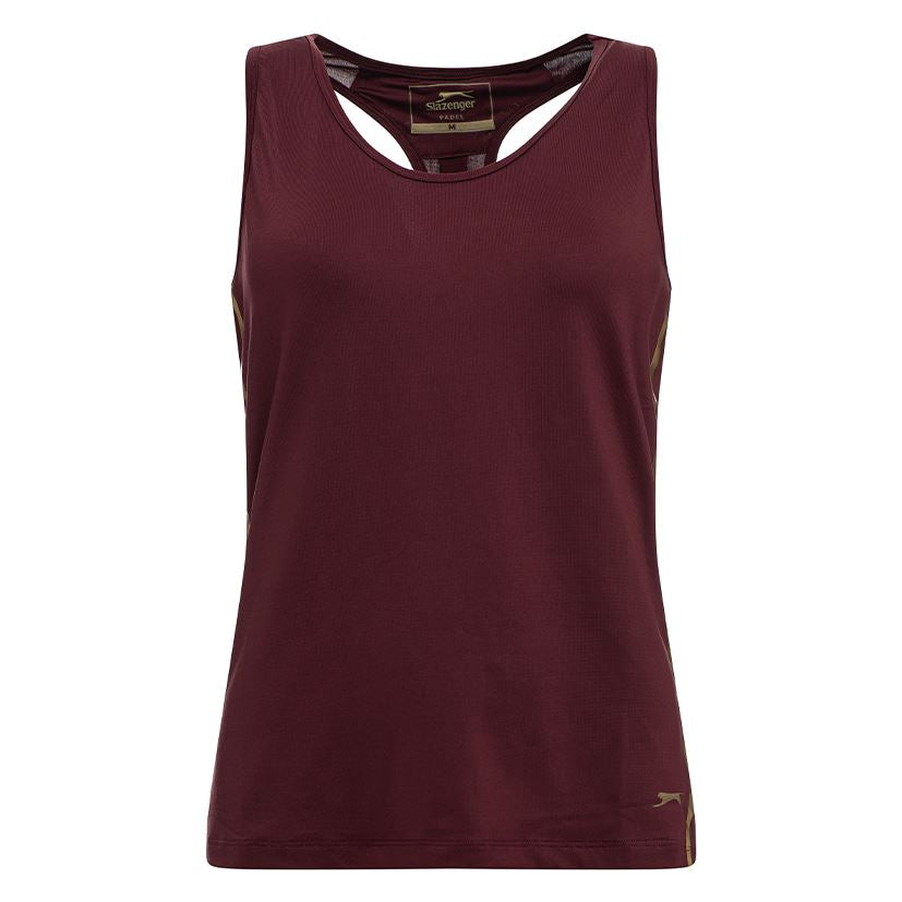 Débardeur Slazenger Ana Top Rouge Harvard Femme