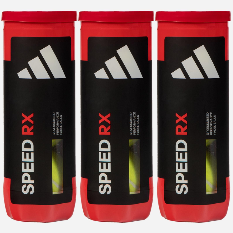 Tripack de 3 balles de padel Adidas Speed Rx