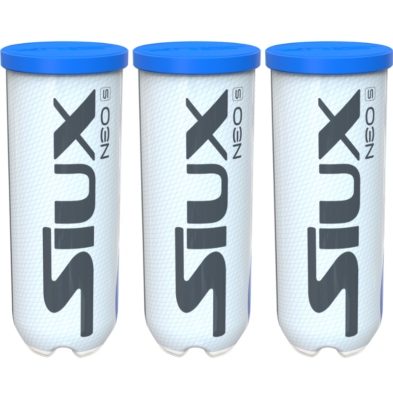 Tripack de 3 balles de padel Siux Neo S