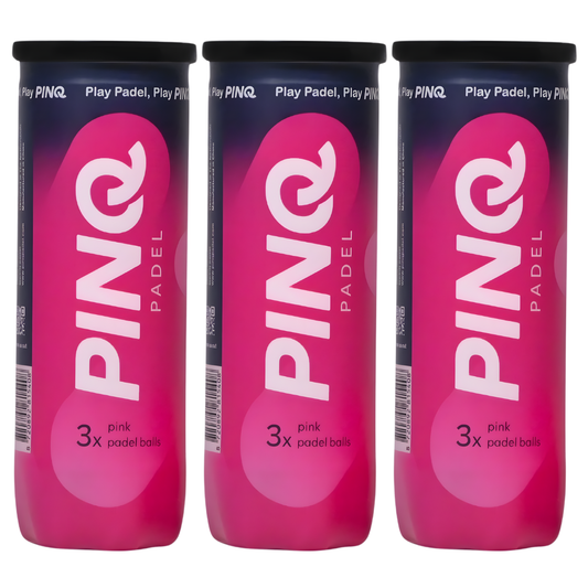 Tripack de 3 balles PINQ Padel