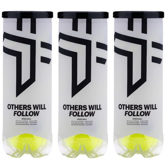 Tripack de 3 balles de padel Oxdog Boost +