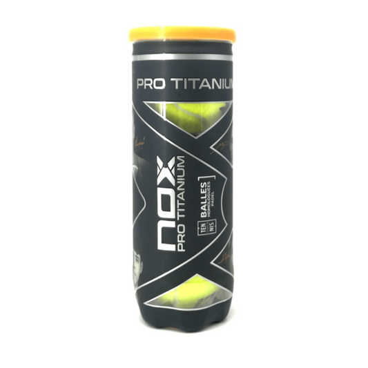 Tube de 3 Balles Nox Titanium Pro