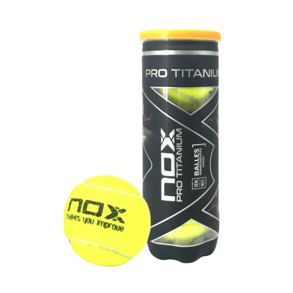 Tube de 3 balles Nox Titanium Pro