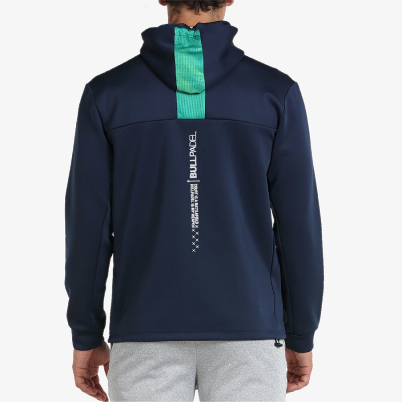 Veste Bullpadel Oblea Bleu Marine