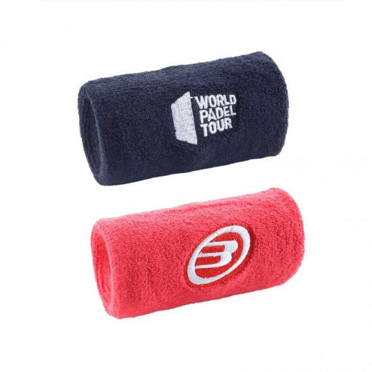 Poignet Éponge Bullpadel World Padel Tour Bleu Rouge
