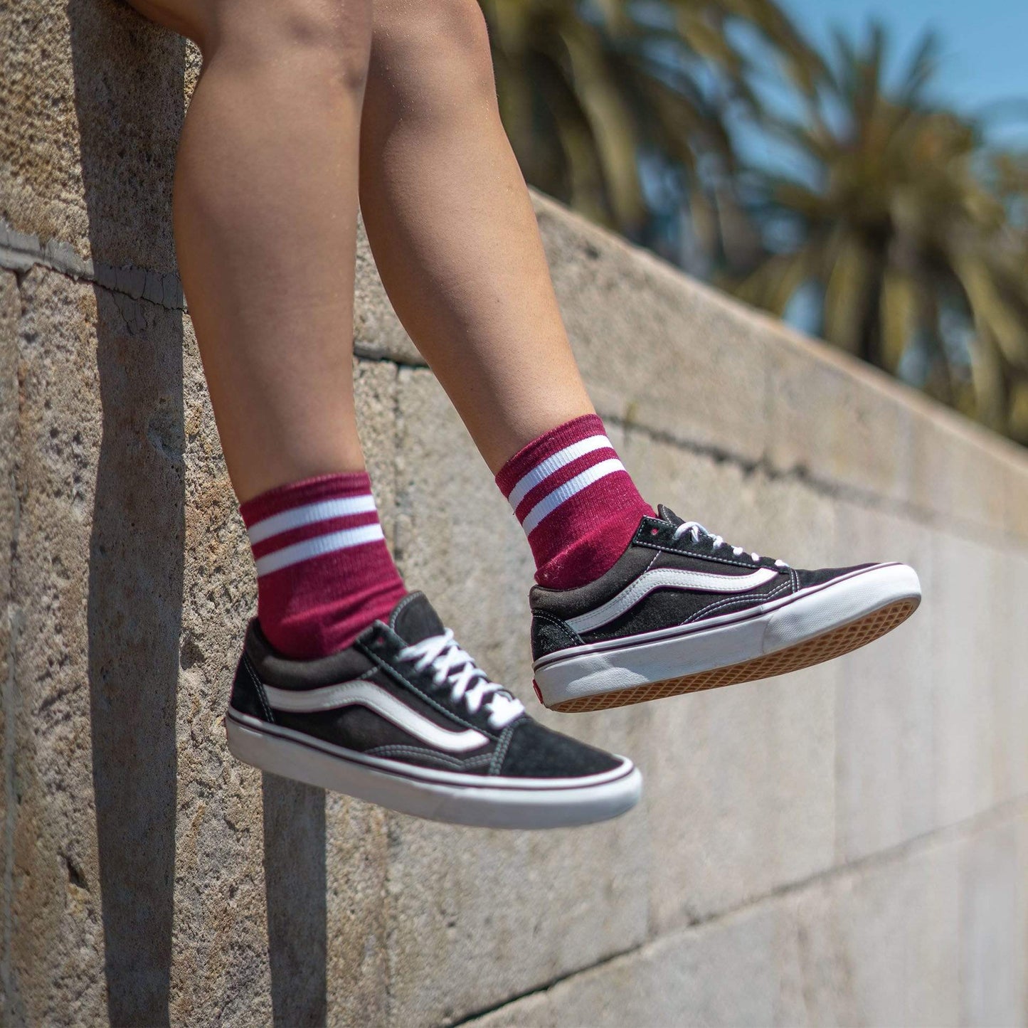 Chaussettes American Socks Crimson