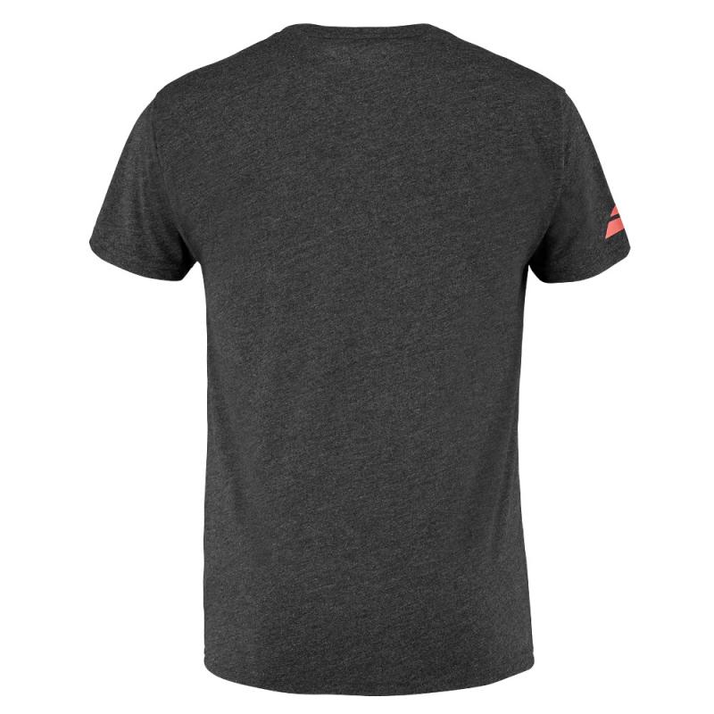 T-shirt Babolat Exercise Vintage Tee Noir