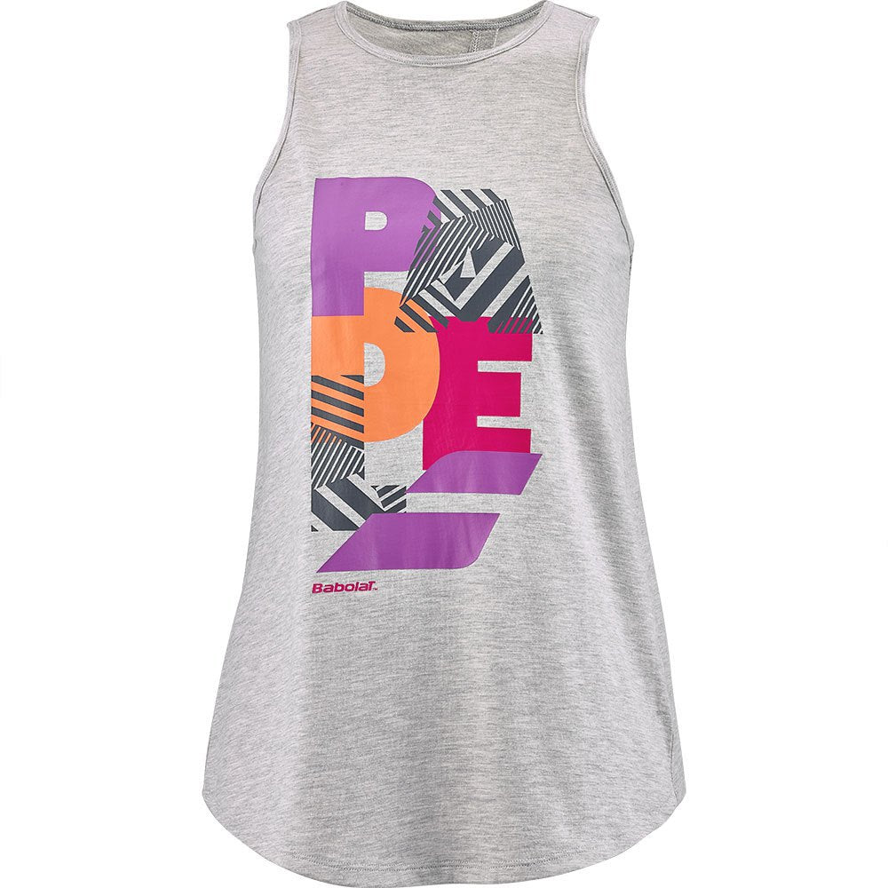 Débardeur Babolat Coton Tank Gris Femme