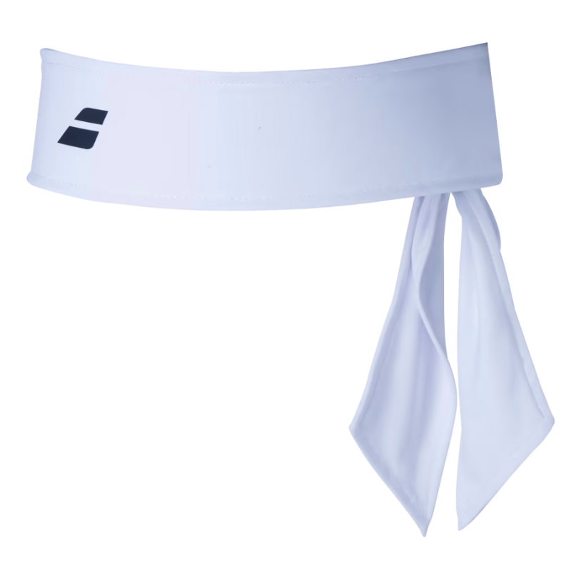 Bandeau Babolat Tie Headband Blanc