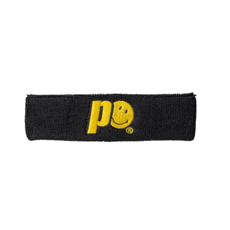 Bandeau Éponge Prince X Smiley Noir
