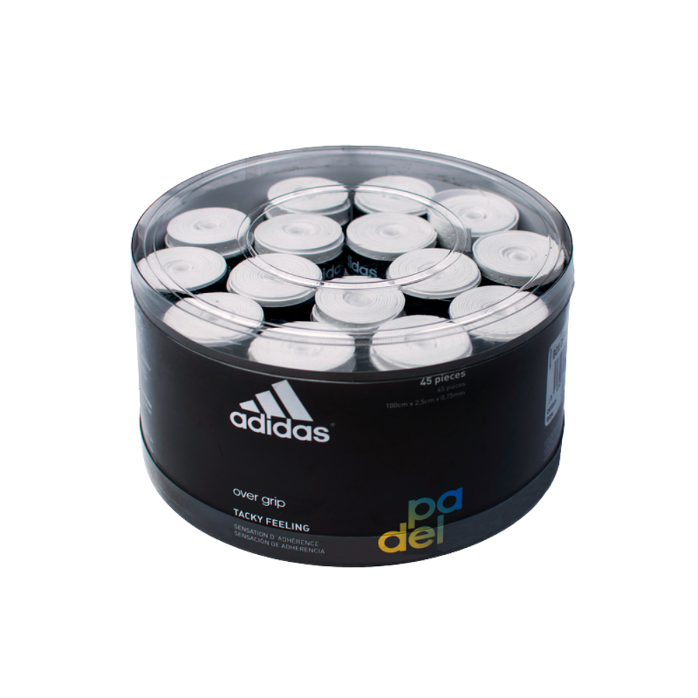 Boîte de 45 Surgrips Adidas Blanc