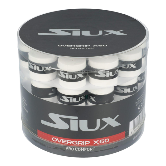 Boîte de 60 Surgrips Siux Pro Comfort Blanc 2025