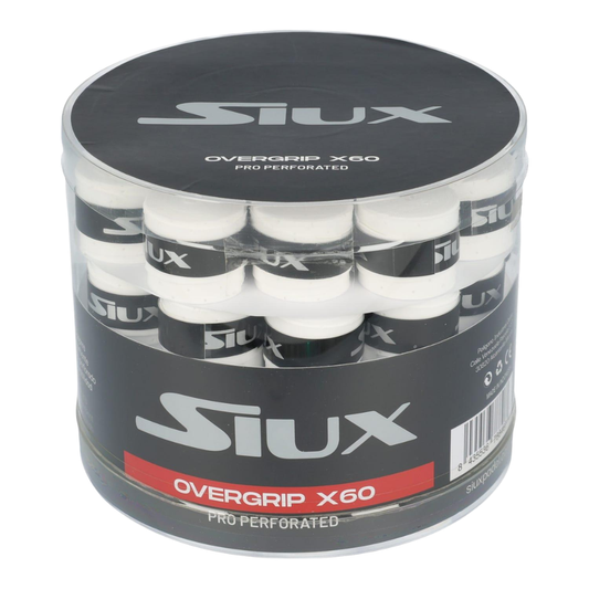Boîte de 60 Surgrips Siux Pro Perforated Blanc 2025