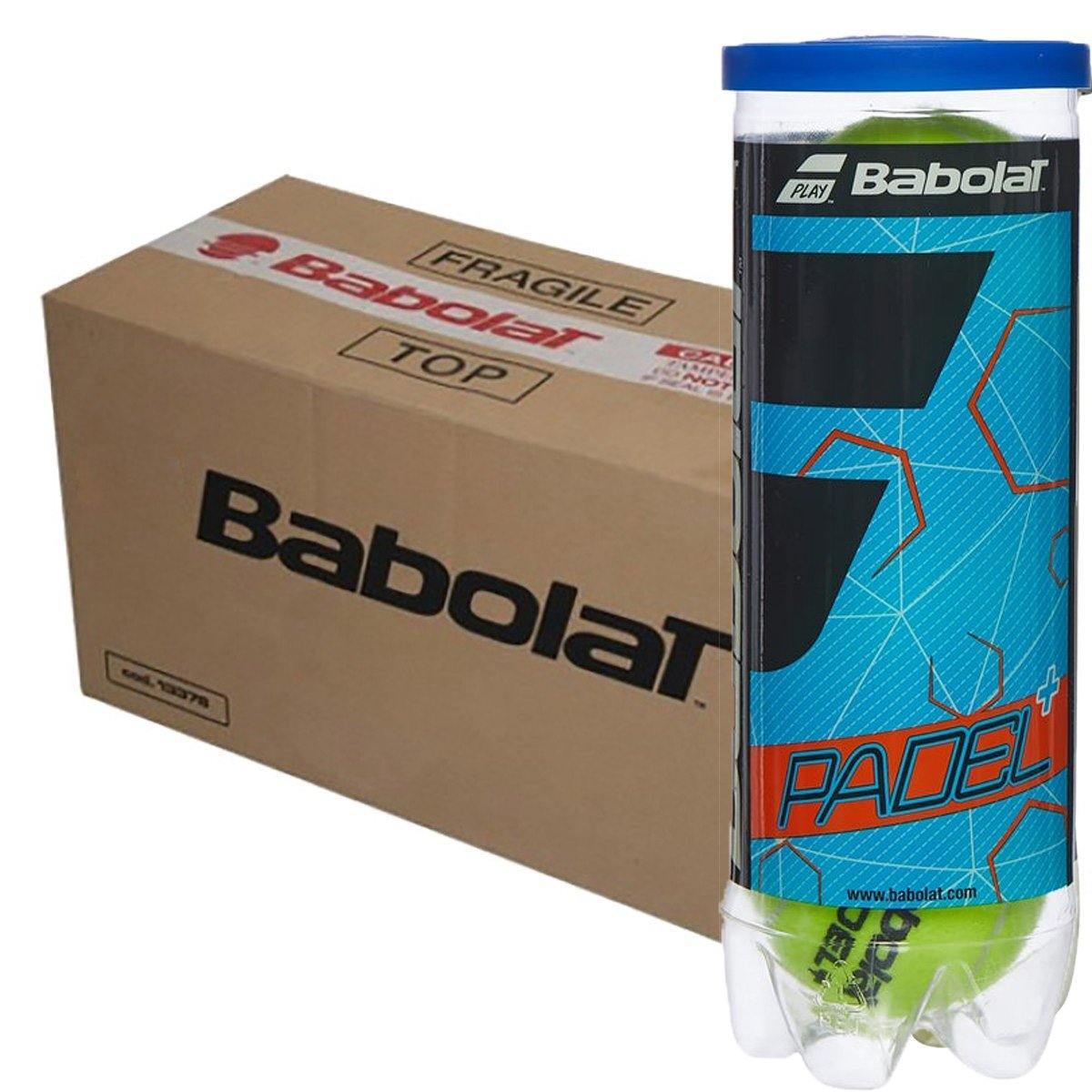 Carton de 24 tubes de 3 balles de padel Babolat Padel +