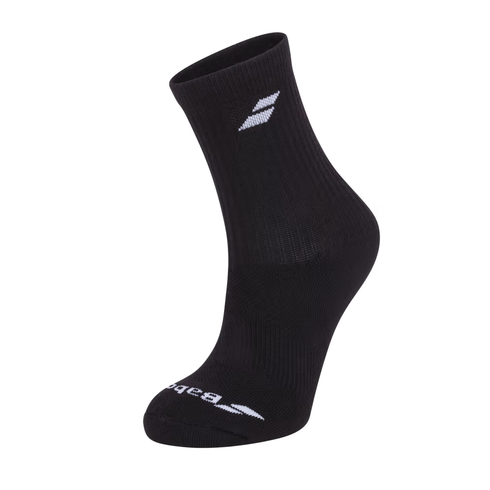 Chaussettes Babolat noir x3