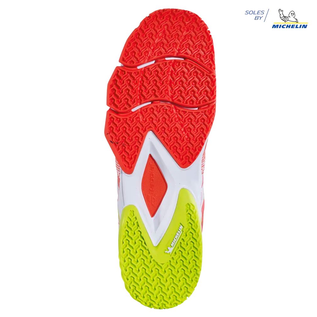 Chaussures de padel Homme Babolat Movea Blanc / Rouge