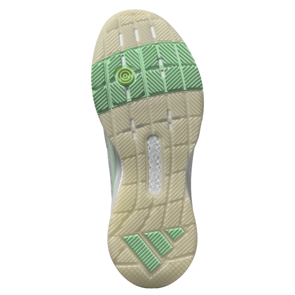 Chaussures de padel Femme Adidas Crazyquick Boost Vert/Blanc