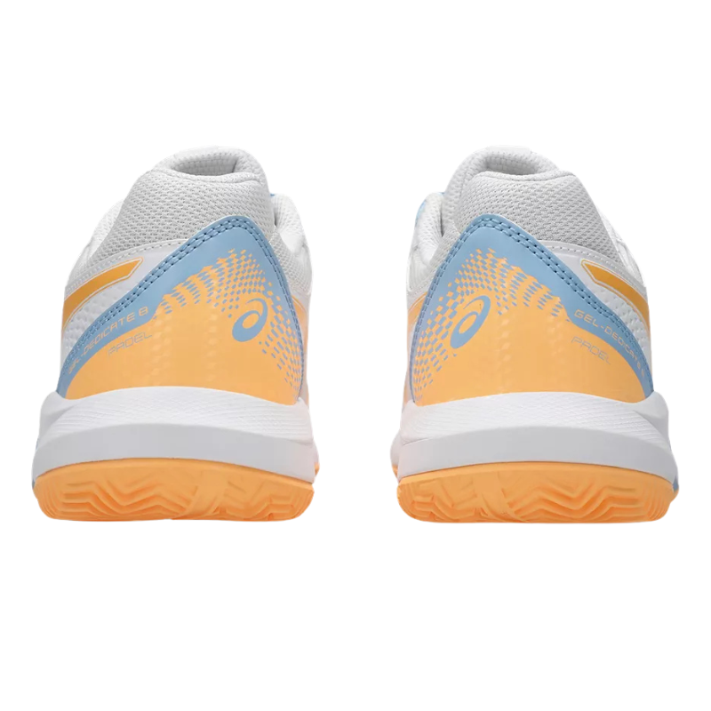 Chaussures de padel Femme Asics Gel-Dedicate 8 Padel Blanc