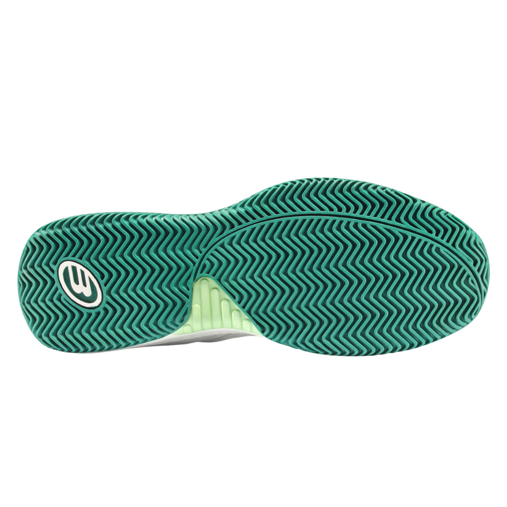 Chaussures de padel Junior Bullpadel Bokar 27V Blanc - Esprit Padel Shop