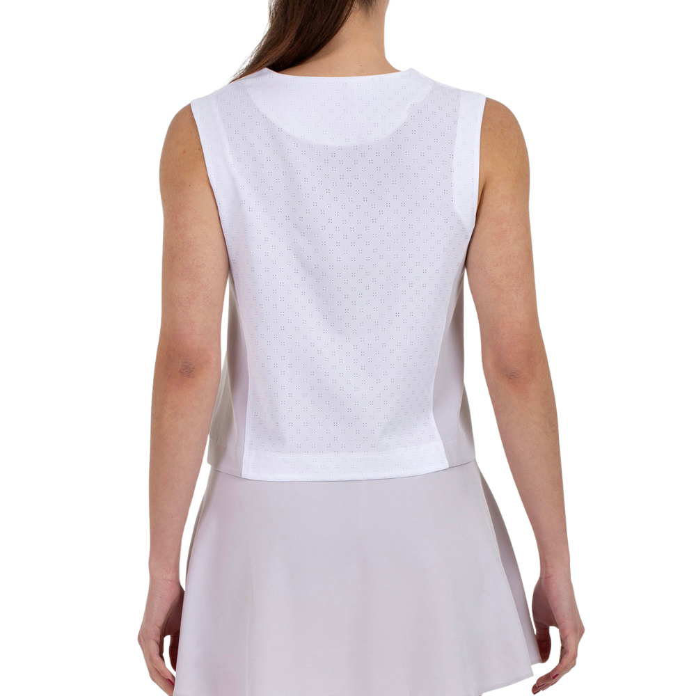 Débardeur Bullpadel Guadisa Blanc Femme