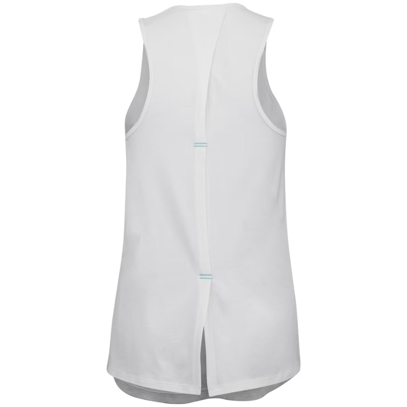 Débardeur Babolat Padel Cotton Tank Femme Blanc