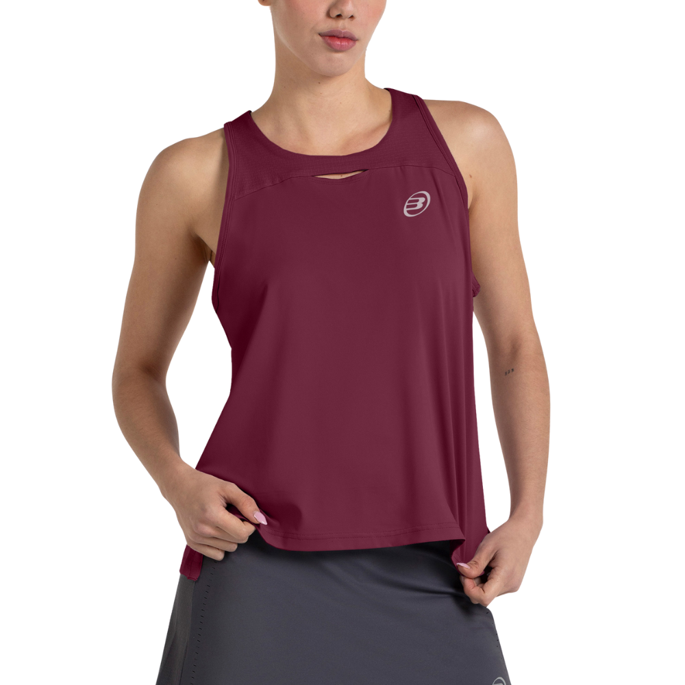 Débardeur Bullpadel Olene Rouge Femme