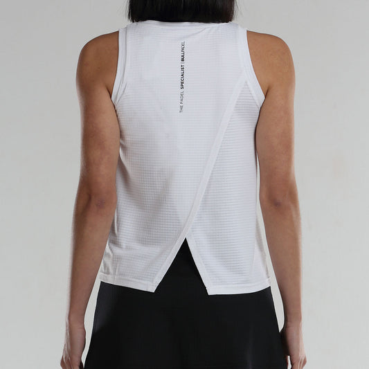 Débardeur Bullpadel Yema Blanc Femme