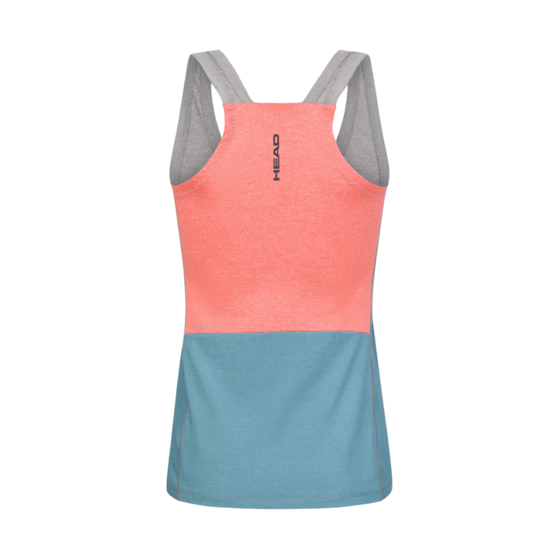 Débardeur Head Padel Tank Woman Gris