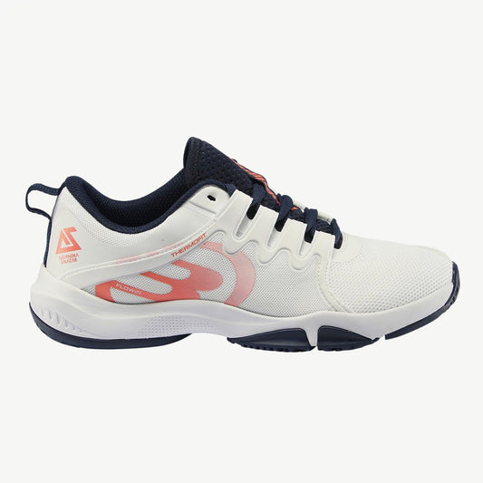 Chaussures de Padel Femme Bullpadel Flow Hybrid Fly 2021 Blanc/Bleu