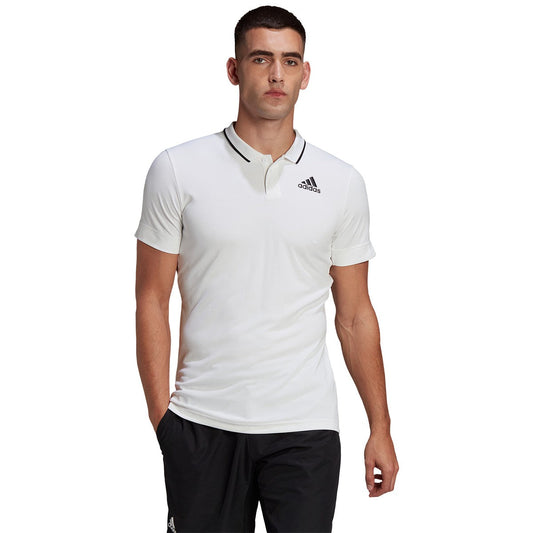 Polo Adidas Freelift Blanc