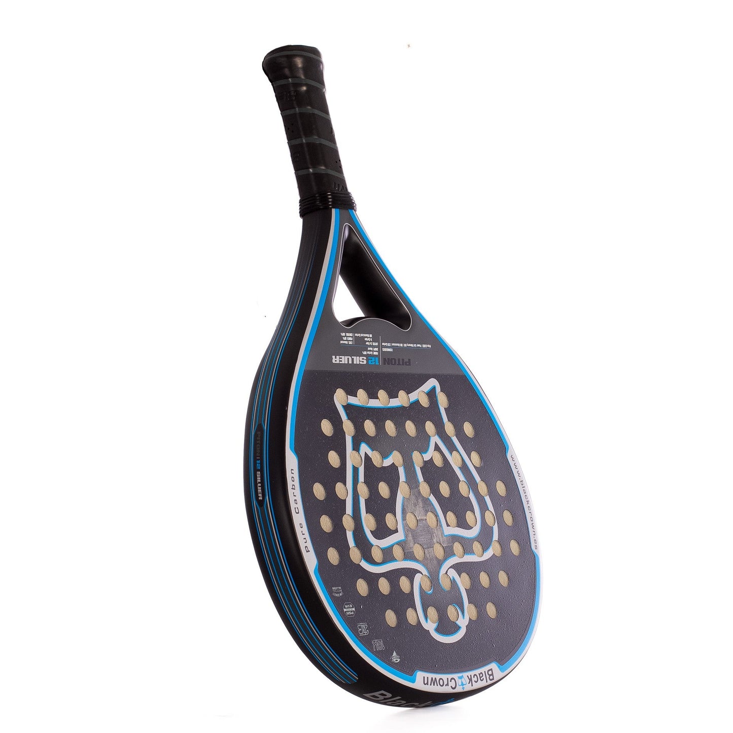 Raquette de padel Black Crown Piton 12 Silver