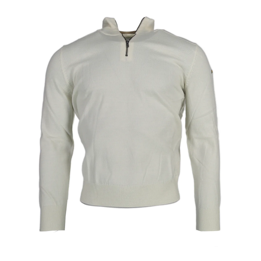 Pull Slazenger Franck Half Zip Blanc Emmerson