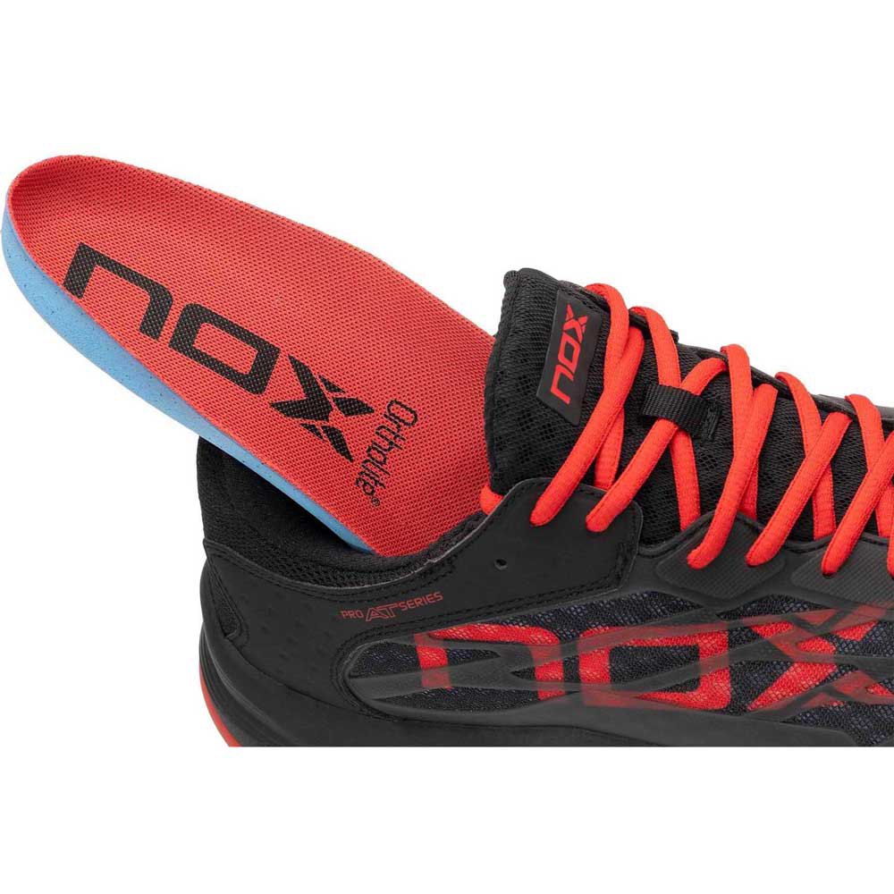 Chaussures de padel Homme Nox AT10 Lux Noir/Rouge