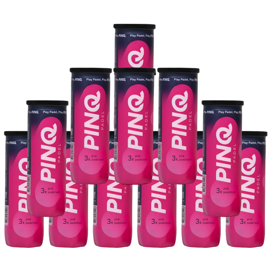 Pack de 12 tubes de balles PINQ Padel
