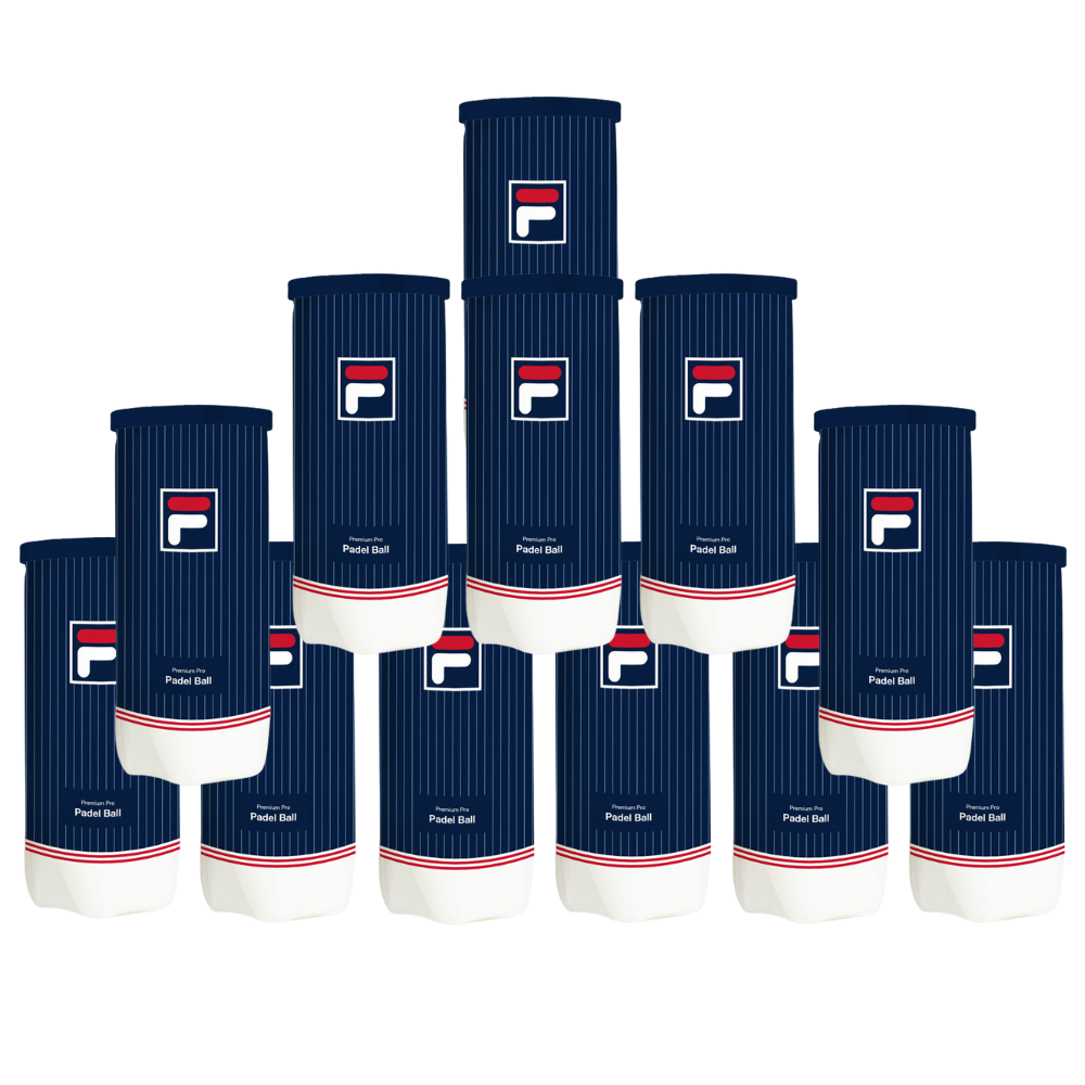 Pack de 12 tubes de balles Fila Premium Pro