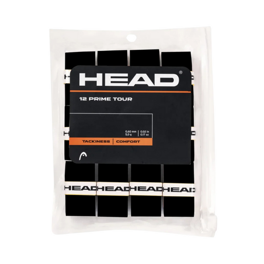 Pack de 12 Surgrips Head Prime Tour Noir