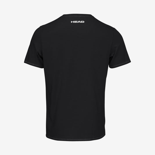 T-shirt Head Padel Typo Noir Junior